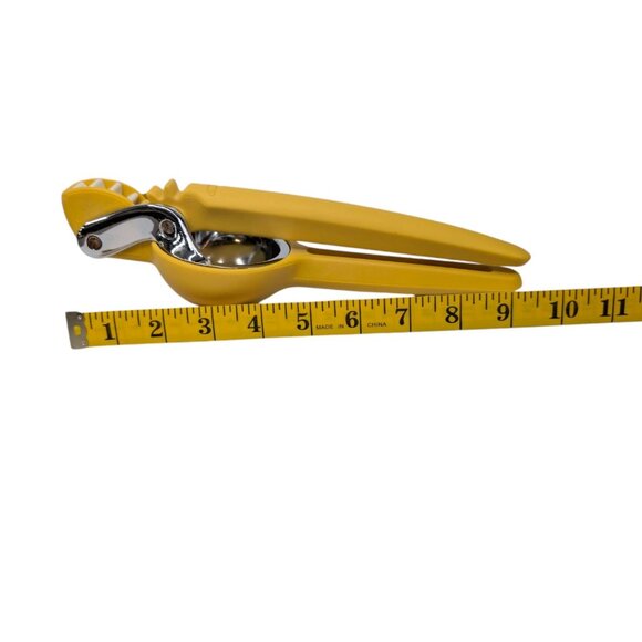 Chef'n FreshForce Citrus Juicer Lemon Yellow Nylon Stainless Steel Dual Gear - Picture 5 of 8